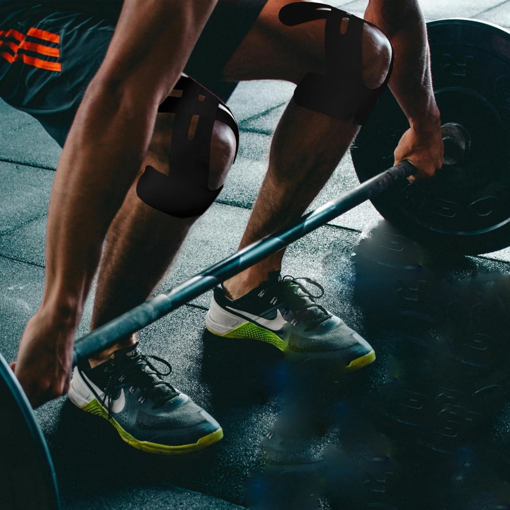 Voorgesneden kinesiologietape spierpatch voor knie