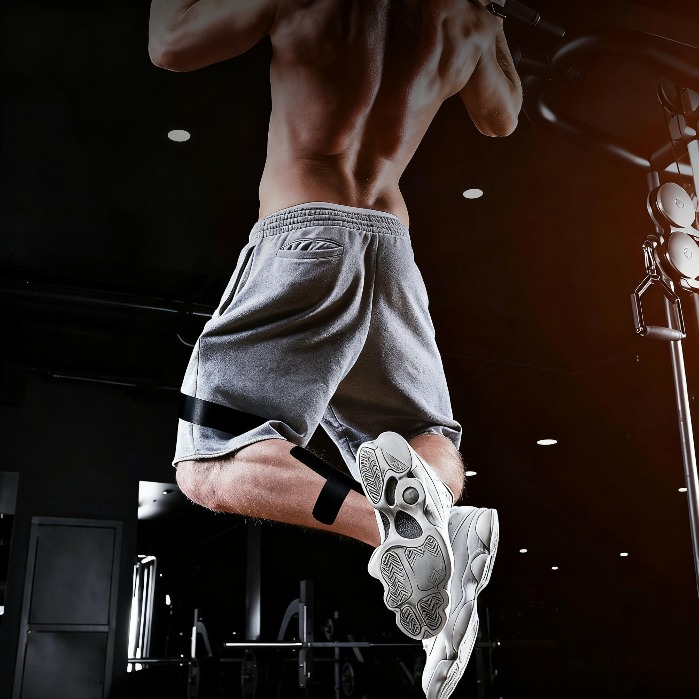 Voorgesneden kinesiologietape spierpleister voor kuit