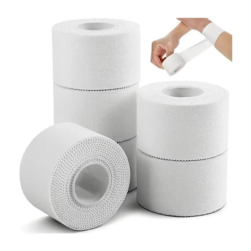 Atletische tape – stijve zinkoxide-sporttape voor ondersteuning van enkels, polsen en vingers