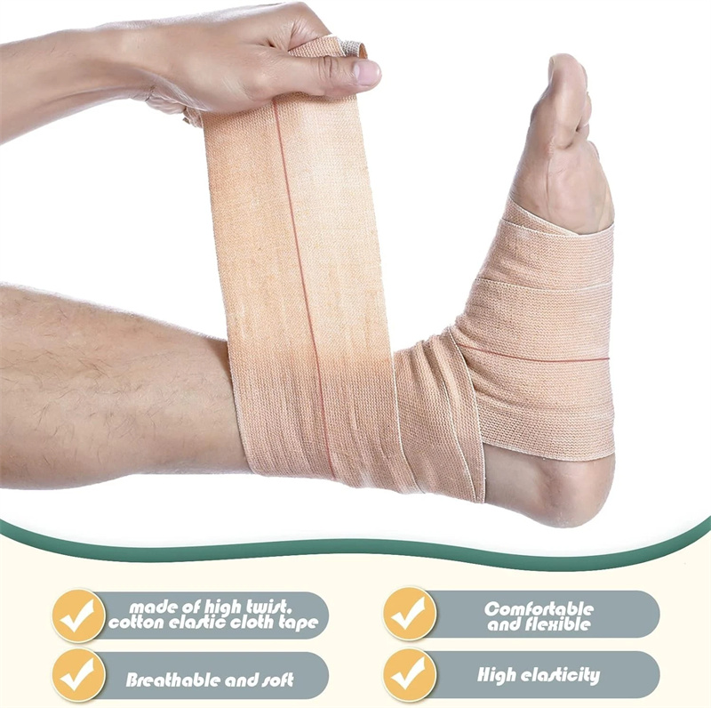Elastic Therapeutic Tape (EAB) – Rekkleefbandage voor compressie en ondersteuning