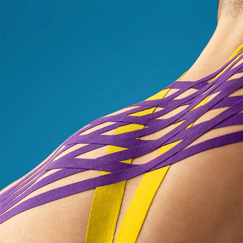 Ademende kinesiologietape voor sport | Zweetbestendige spiersteuntape voor gewrichten en herstel Ademende kinesiologietape voor sport | Zweetbestendige spiersteuntape voor gewrichten en herstel