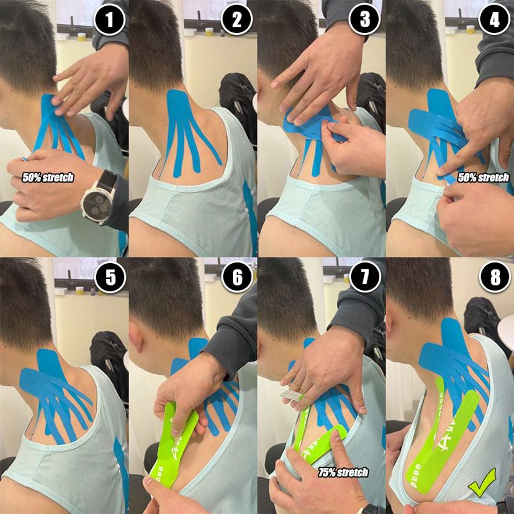 Elastische kinesiologietape voor atletische training, revalidatie en dagelijkse ondersteuning | Zweetbestendige, huidvriendelijke steuntape Elastische kinesiologietape voor atletische training, revalidatie en dagelijkse ondersteuning | Zweetbestendige, huidvriendelijke steuntape