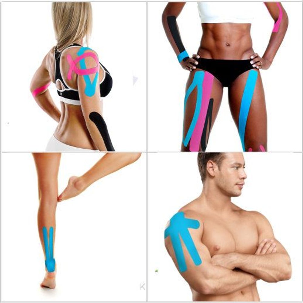 Elastische kinesiologietape voor atletische training, revalidatie en dagelijkse ondersteuning | Zweetbestendige, huidvriendelijke steuntape Elastische kinesiologietape voor atletische training, revalidatie en dagelijkse ondersteuning | Zweetbestendige, huidvriendelijke steuntape