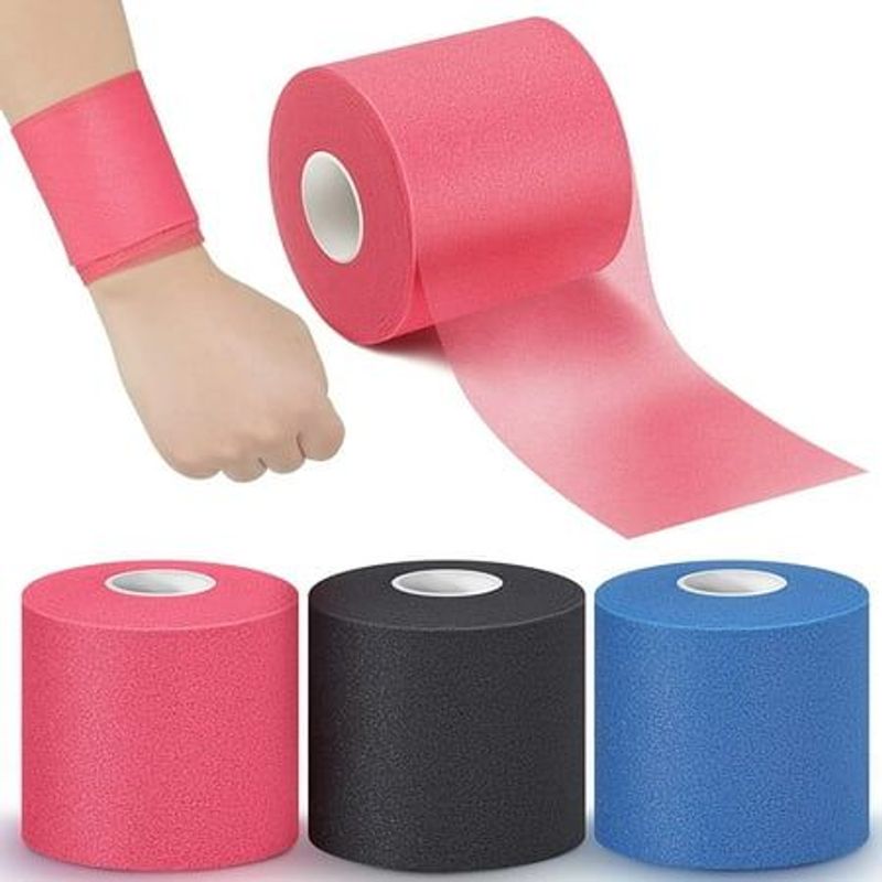 Foam Underwrap Pre-Tape voor atletische tape, latexvrije beschermende underwrap voor sport en training Foam Underwrap Pre-Tape voor atletische tape, latexvrije beschermende underwrap voor sport en training