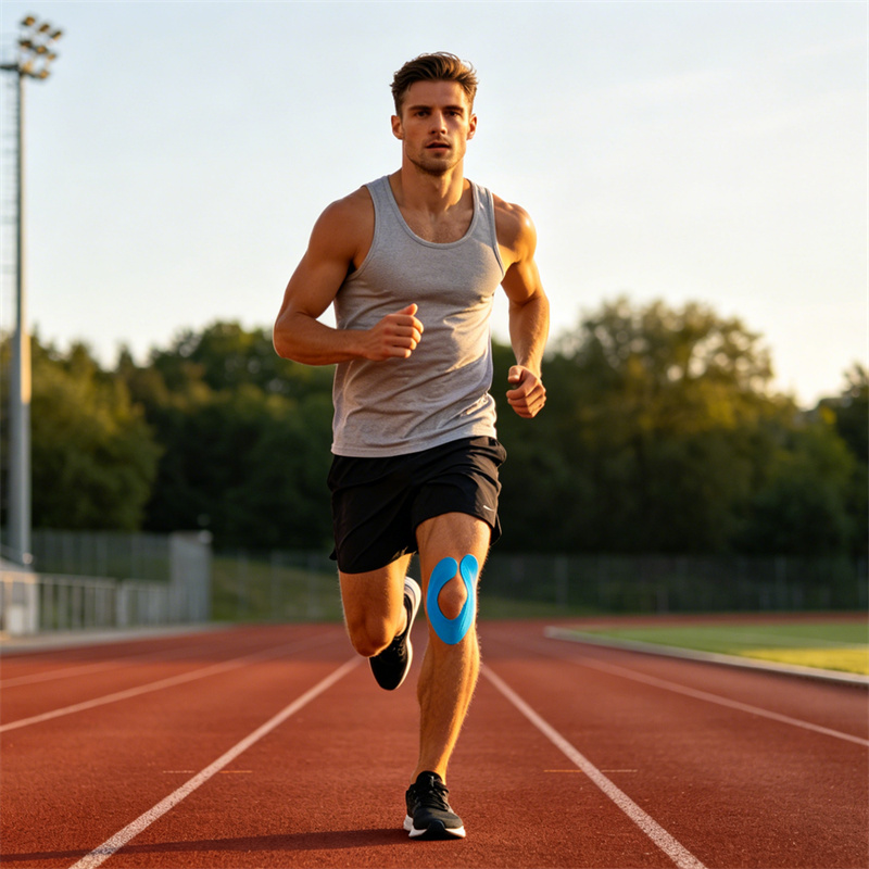 Premium kinesiologietape voor sportondersteuning, spierherstel en gewrichtsstabiliteit | Latexvrij, waterbestendig, rol van 5 cm x 5 m Premium kinesiologietape voor sportondersteuning, spierherstel en gewrichtsstabiliteit | Latexvrij, waterbestendig, rol van 5 cm x 5 m